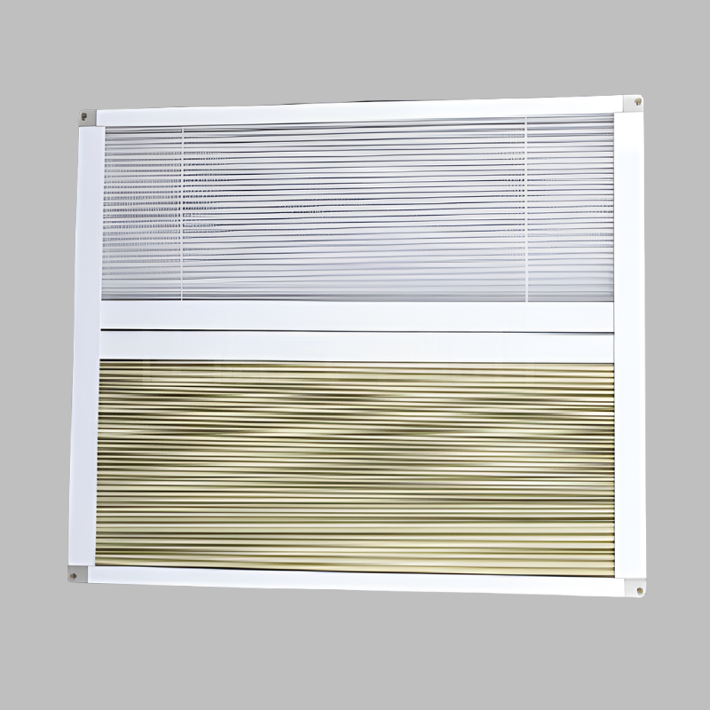 Retractable track-type pleated mesh sliding insect screen