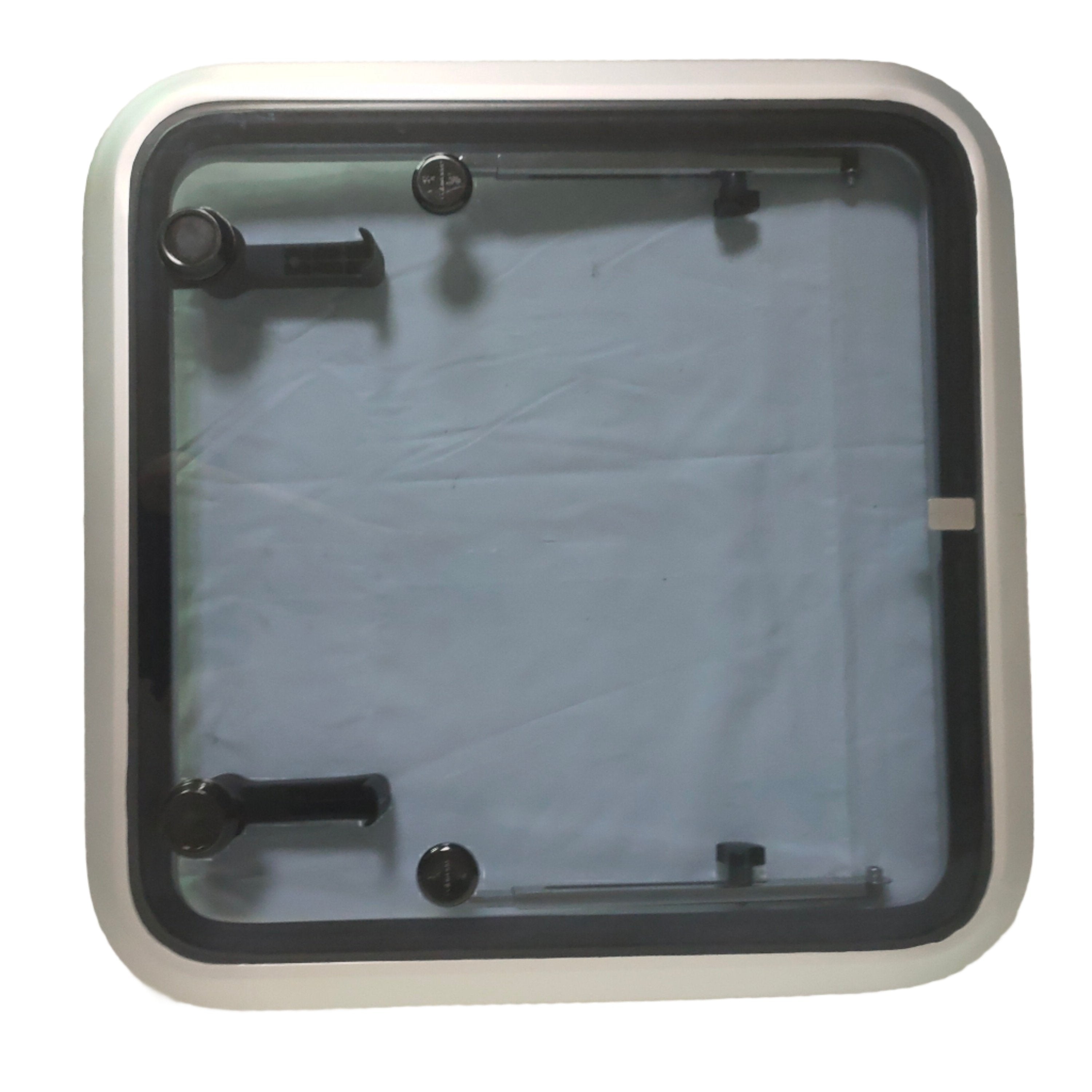 Rectangular Skylight window, Galamarine Deck Hatch/Boat Hatch Porthole. Anodized Aluminum Square Hatch with Tempered Glass for Boat/Yacht/RV