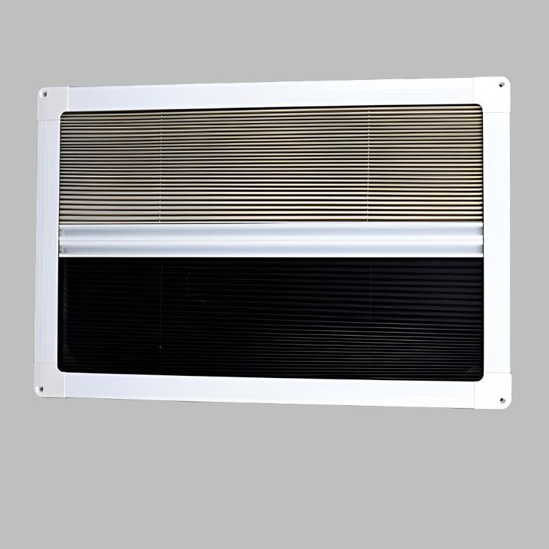 Retractable track-type pleated mesh sliding insect screen