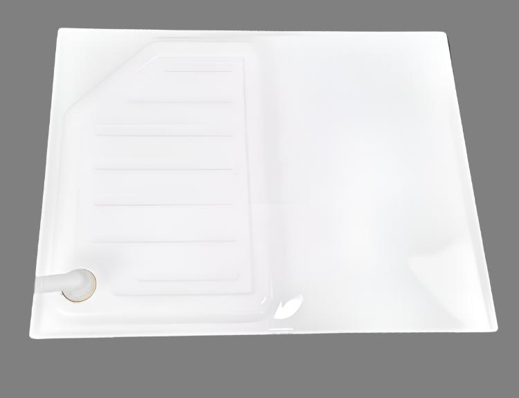 27.6 X 35.5 Inch (700 X 900 mm) RV Bathroom Shower Tray, Small Bathroom Basin Hidden Shower Tray