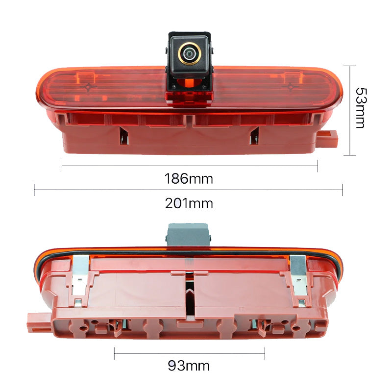 AHD Vehicle Brake Light Rear View Camera For Ram ProMaster City Fiat Doblo 263 Van (2010-Present) Opel Vauxhall Combo 2011-2018