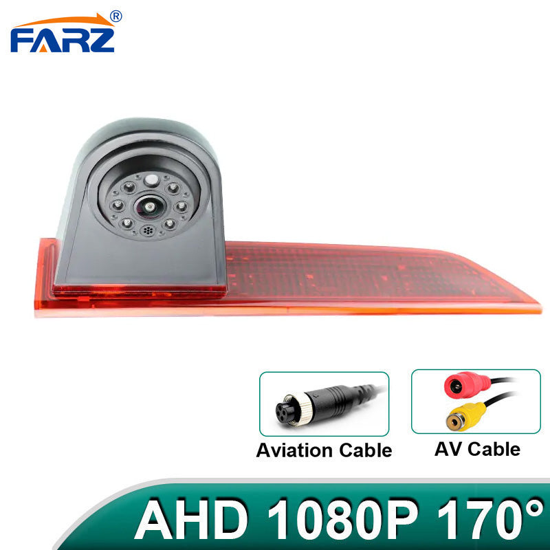 AHD Roof Top Mount Vehicle LED Brake Light Rear View Camera For Ford Transit Custom(2012-04/2019) Transporter Truck Vans