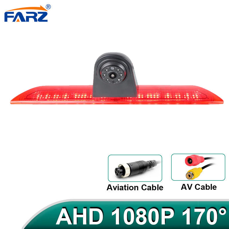 AHD1080P Vehicle Brake Light IR Rear View Camera For Ford Transit Van F150/F250/F350 Transit Jumbo(2014-2019) Roof Mount