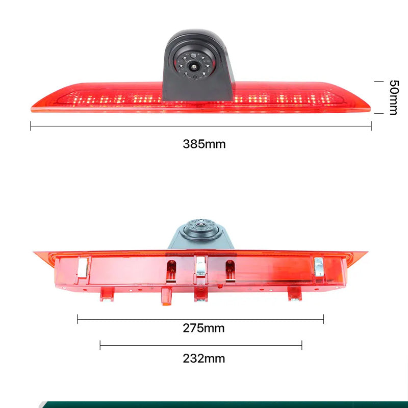 AHD1080P Vehicle Brake Light IR Rear View Camera For Ford Transit Van F150/F250/F350 Transit Jumbo(2014-2019) Roof Mount