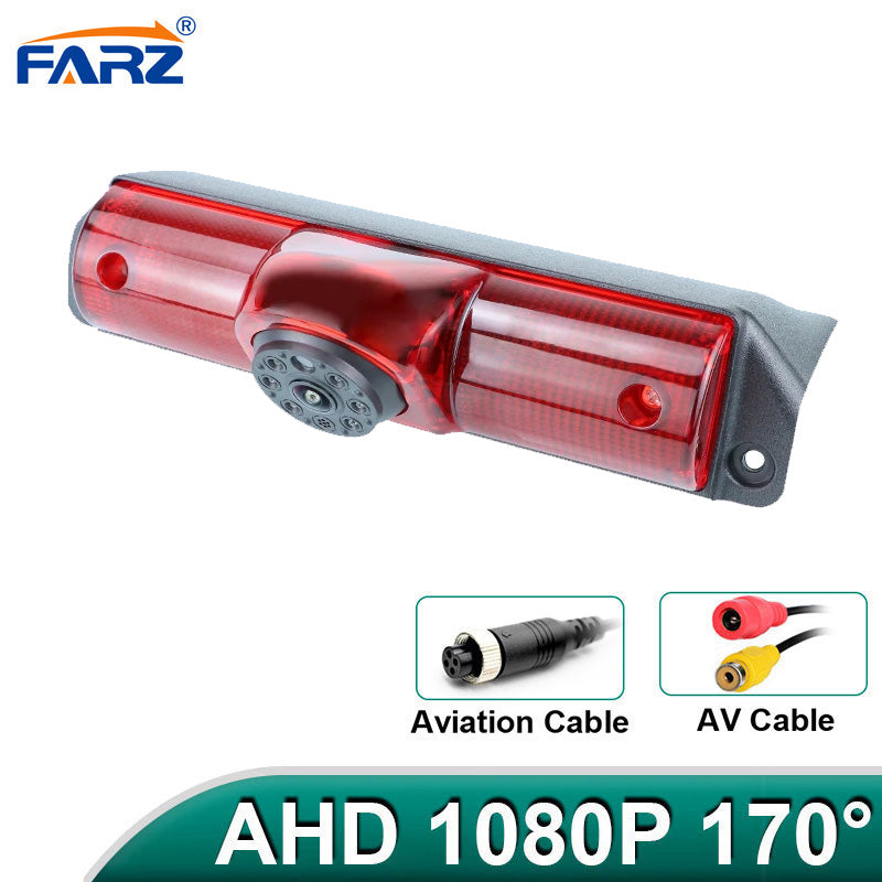 AHD Brake Light Rear View Camera For Chevy Express GMC Savana Cargo Van 1500 2500/3500 2003-2019 Transporter Explorer 2003-2018