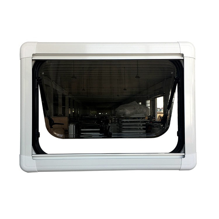 RV Window, Push Pull Style Protection Waterproof Slide, With Interior Shade Blinds