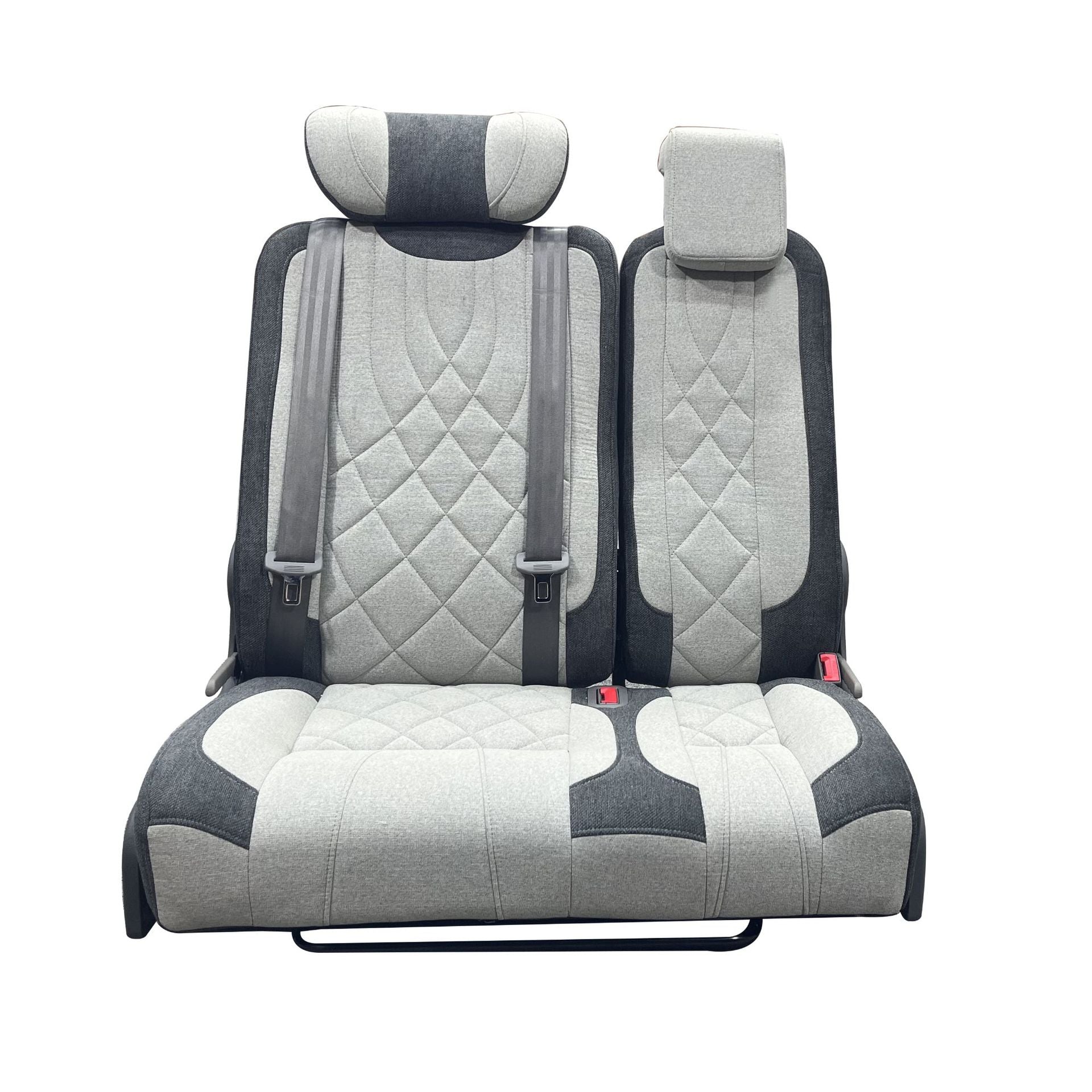 "Magnolia Bloom" RV Seat: Front passenger safety seat with parent-child seating