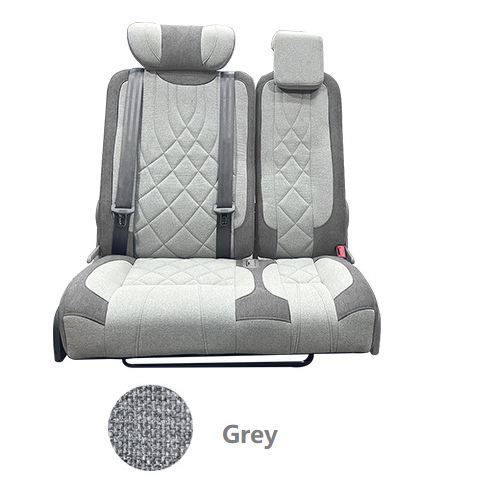 "Magnolia Bloom" RV Seat: Front passenger safety seat with parent-child seating