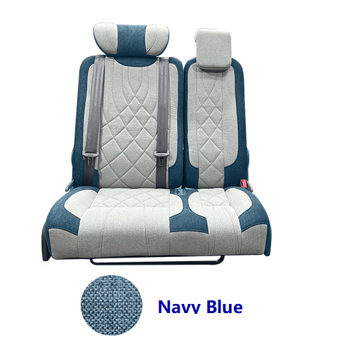 "Magnolia Bloom" RV Seat: Front passenger safety seat with parent-child seating