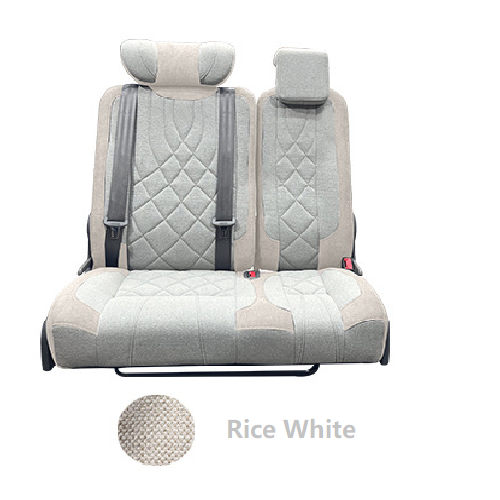 "Magnolia Bloom" RV Seat: Front passenger safety seat with parent-child seating